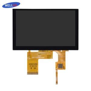 China LED Backlight LCD 5 Inch Car Monitor 480x272 pixels 16.7M colors factory