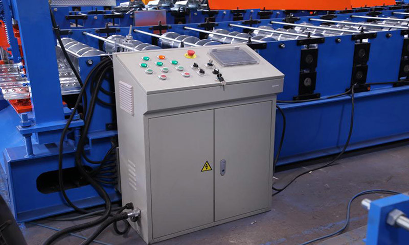 PLC Control 20m/min H450 Housing Floor Deck Forming Machine