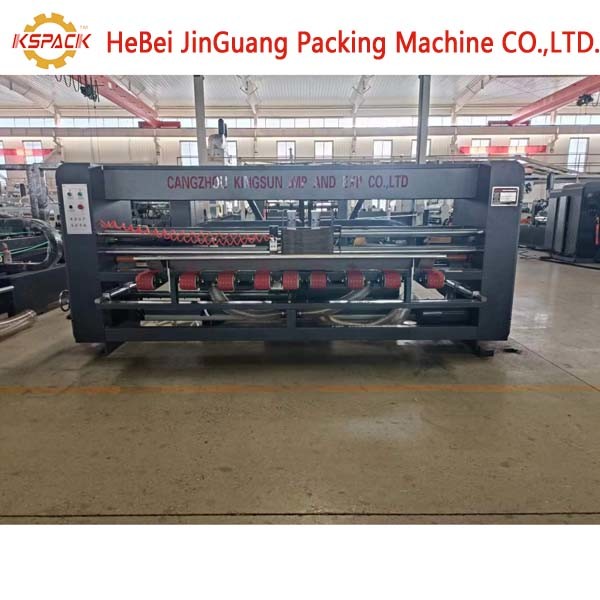 China Automatic Box Folder Gluer Machine Max Cardboard 1200 * 2530 mM factory