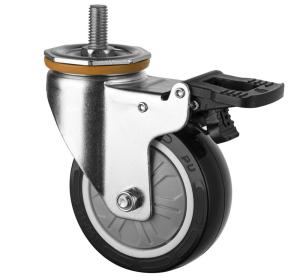 China Industrial Polyurethane Castor Wheel 3 Inch factory