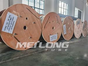 China 0.035psi Incoloy 825 Stainless Steel Coiled Tubing 12000M Capillary Coiled Tubing factory