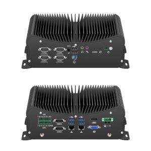 China Intel Core i7 Series Industrial PC With Dual DDR4 RAM mSATA M2 SSD Linux And WiFi on sale