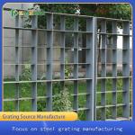 Carbon Steel Q235 Hot Dip Galvanised Welded Mesh Fencing Grid Customized