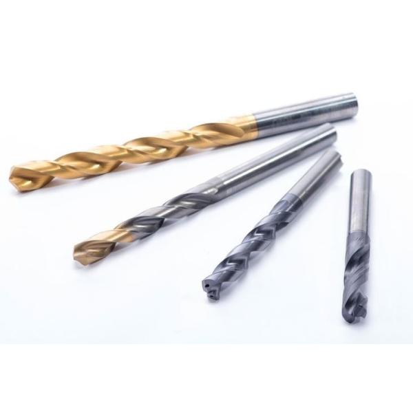 China Precision Straight Shank Twist Drill Bit , Tungsten Carbide Milling Cutters factory