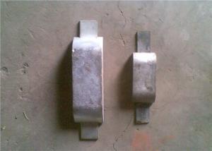 China Rectangle / Cylinder / Ribbon Marine Zinc Sacrificial Anode For Boats factory