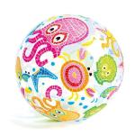 HIGH QUALITY 3pcs Lovely Cute Sea Creature Clear Beach Ball Lively Print Beach