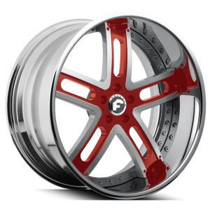 Forgiato Estremo Deep Dish Chrome Wheels