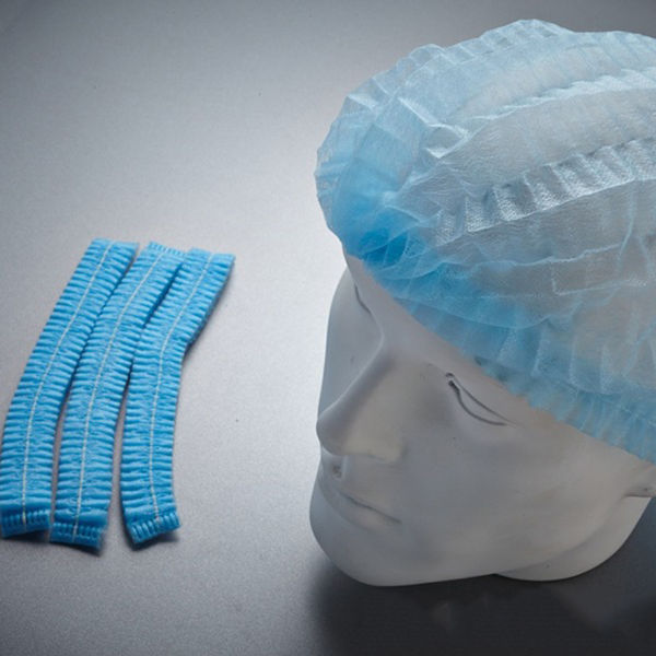 21 Inches Single Elastic PP Non Woven Bouffant Cap
