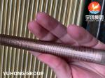Low Fin Tube ASME SB111 C70600 Copper Nickel Alloy Base Tube