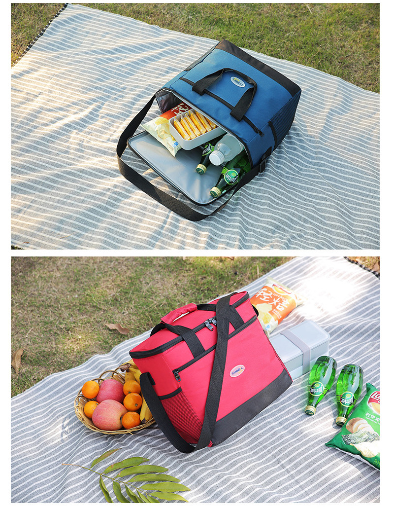 600D Oxford Dirtproof Picnic Time Lunch Tote For Men
