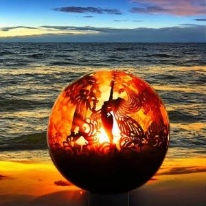 China 3mm Thick Outdoor Wood Burning Fireplace - Easy Assembly Required factory