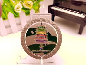 China OEM Zinc Alloy Personalised Marathon Medal 2.5mm Thickness factory