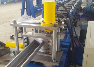 China 11kw Power Door Frame Roll Forming Machine / Bending Making Machine factory