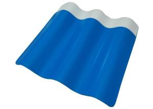 China Noise Reduction PVC Roofing Tile For Parking Cover Warehouse factory