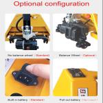 Multifuntional 4400LBS Walkie Electric Pallet Jack Rider Lithium-Ion Battery