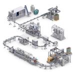 Glass Bottle Olive Oil Washing Filling Capping Machine