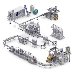 China Automatic Edible Oil Filling Machine Bottle Height 50-350mm Dimension 2000*1000*2000mm factory