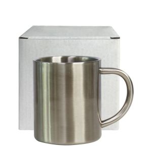 Sublimation Coffee Mugs With Handle Stainless Steel Double Wall Sublimation