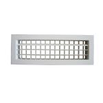 Double Deflection 0.8 1.0mm Aluminum Air Duct Grilles