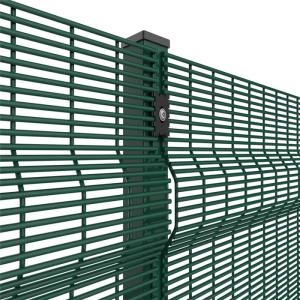 China TLSW Highway 3D Wire Mesh Fence Hot Dipped Galvanized Curvy Welded Fence factory