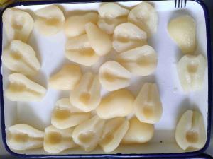 China Fresh Canned Pear Quarters In Syrup With Citric Acid Standard factory