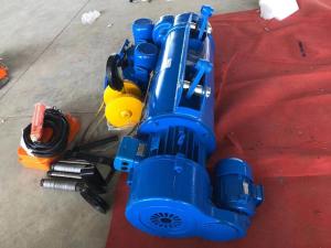 China Construction Lifting Micro Electric Wire Rope Hoist Crane 10Ton 60HZ 3 Phase factory