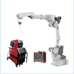 1.65 M Reach Welding Robot Controlled by Point To Point Control with 360 Max