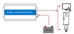 Stable Hybrid Solar Battery Inverter Multiscene Lightweight 230V