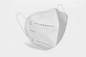 China White Kids Face Mask Non Woven Fabric Material KN95 Standard Single Use Type factory