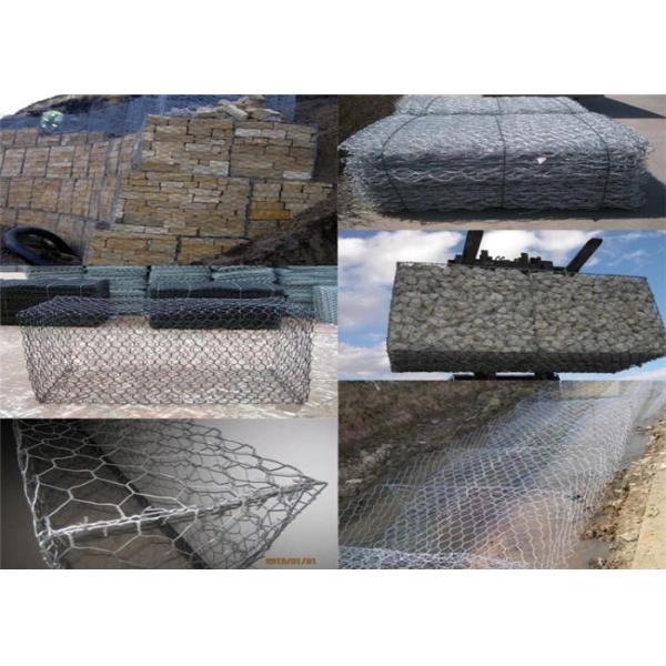 Galfan Coated Gabion Mattress For River Bank Protection 80*100mm