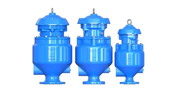 Flange Type Combination Sewage Air Release Valve Full Flow Area Single Body