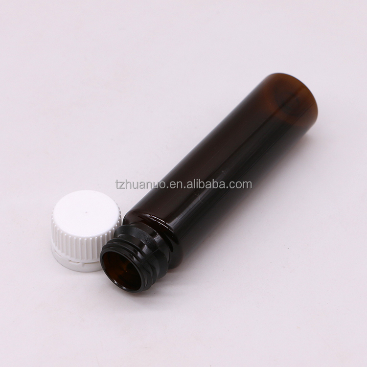 SCREW CAP Sealed 25ml/1oz PET Bottle for Sterile Coffee and Oral Liquid Packaging
