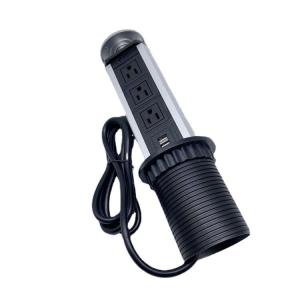 China 266*130*7mm Right Angle Smart Power AU Lead Pop Up Desk Extension Power Point Outlet factory