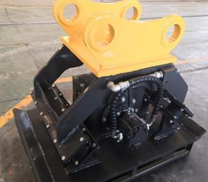 China 4kw Gasoline Engine Excavator Plate Compactor 30kn High Efficiency factory
