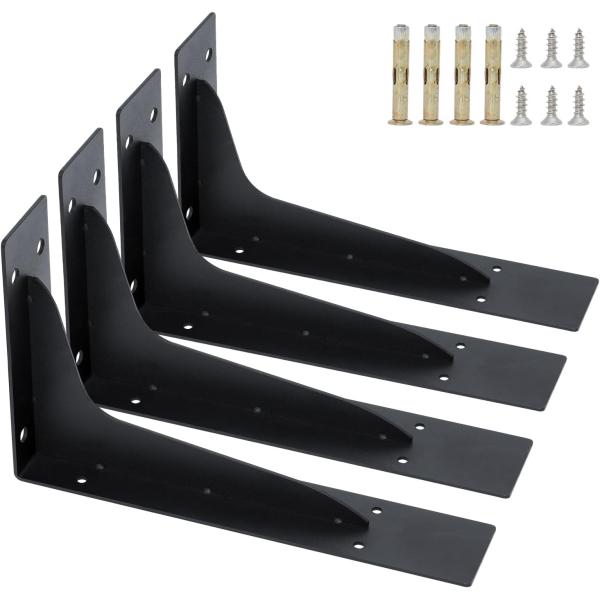 500 Lb Wall Bracket for Low Profile Granite Countertop Support Easy DIY Install Slim Design