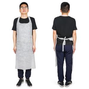 China Adult Disposable Isolation Gown / Sleeveless Protective PP Isolation Aprons factory