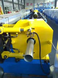 China Steel Downspout Pipe Roll Forming Machine Custom Color Energy Saving on sale