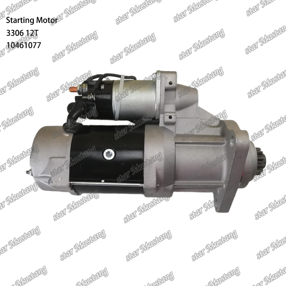 3306 Engine Starter Motor 12T 10461077 For Caterpillar Engine Spare Parts