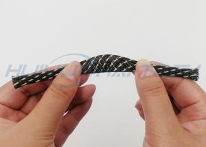 China Flame Proof Expandable Braided Cable Sleeving , Fireproof Wire Sleeving Custom factory