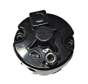 China Black Color Bajaj Three Wheeler Parts Custom Starting Motor End Cover factory