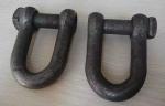 Stainless Steel Square Head Shackle Bow Shackles For 4WD Offroad Galvanized D