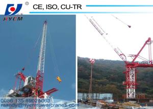 China Good Quality 6ton Luffing Jib Tower Crane QTD2520 Construction Crane From China for Sale factory