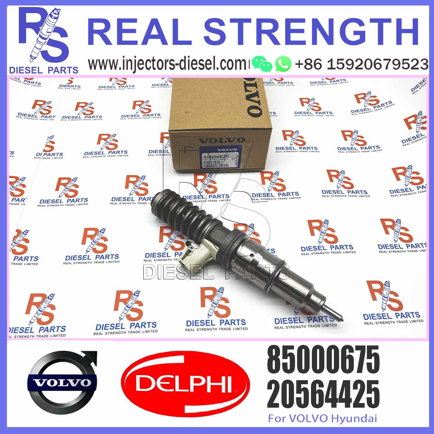 Diesel Fuel Injector 20747798 BEBE4D11001 20500620 20747797 420747798 85000675 BEBE4D11201 fuel injector for V-O-L-V truck