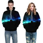 Personalized Logo Full Sublimation Hoodies Cotton Polyester Hoodie Couple