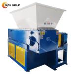 Waste Tire Recycling Machine Single Shaft Shredder with 9CrSi/D2/SKD-11 Blades