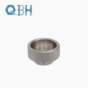 DIN6303 Half Thread Round Nuts Hardware Knurled Nuts