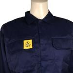 Navy Blue Unisex Supervisor Manger 220g ESD Smock