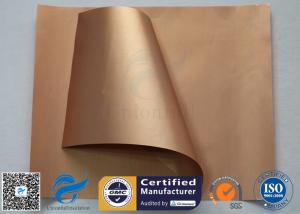 China Easy Clean Non Stick Silicone Baking Mat Food Grade Copper PTFE Coating factory