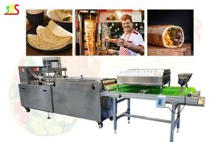 China Capacity Commercial Tortilla Machine 700-3000pcs/Hour 1-4 Dough Heads factory