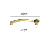 Bedroom Furniture Brass Cabinet Pull Handles Rose Brass Cabinet Drawer Pulls